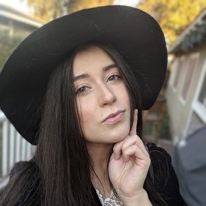 Black Sunhat w/Brown Buckle